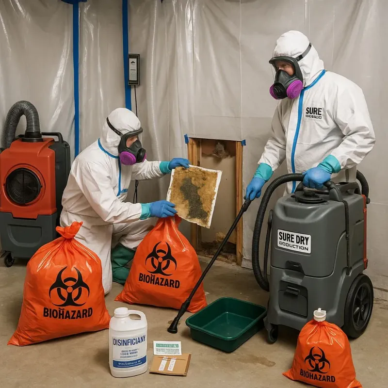 Contaminated Water Handling Protocols process in Victor, ID