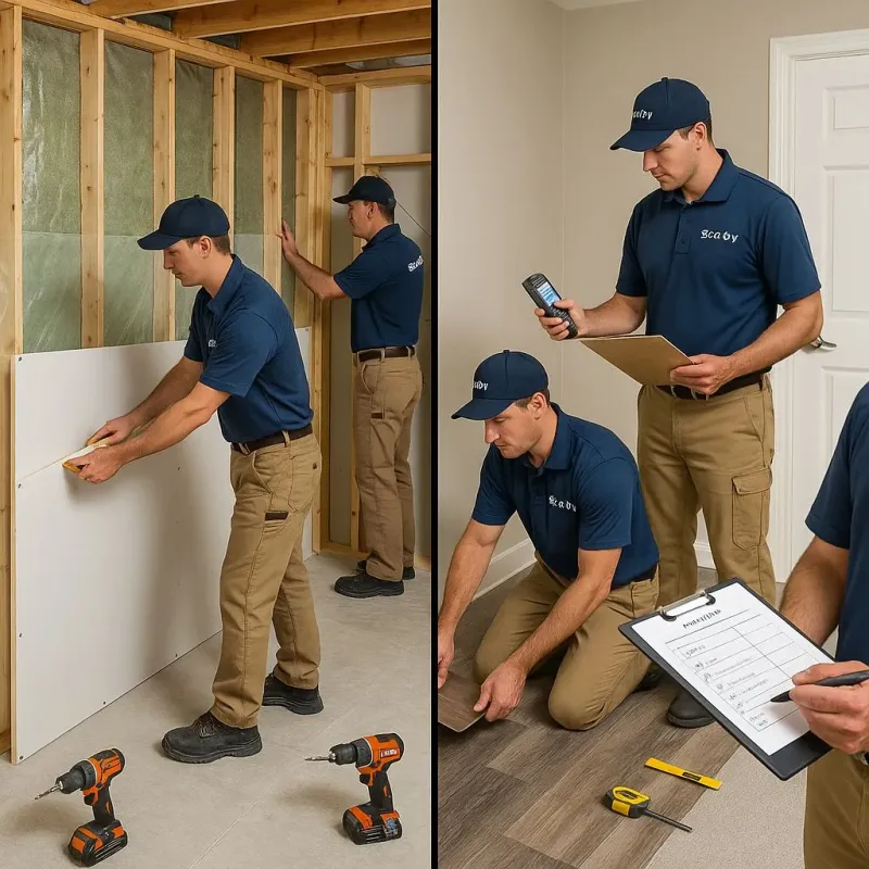 Repairs and Reconstruction process in Victor, ID